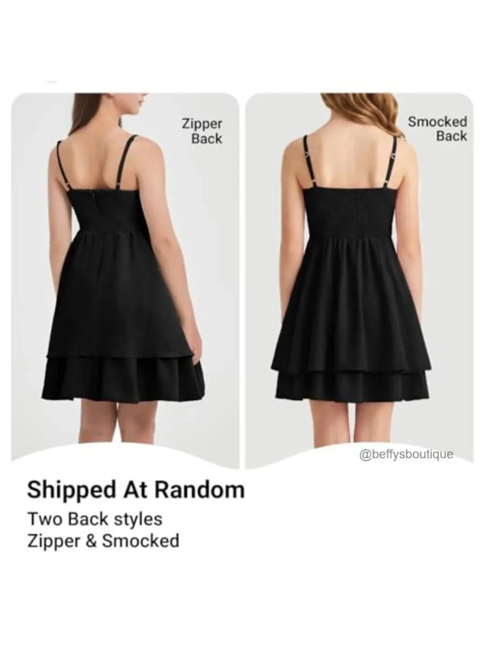 Girls Smocked Ruffle Mini Dress Polyester Blend Sleeveless A-Line Formal